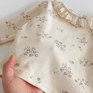 <span class=keywords><strong>Pigiama</strong></span> per bambini vestito in cotone a maniche lunghe abbigliamento per la casa nuovi ragazzi e ragazze stile autunno e inverno due pezzi - Product Image 4