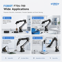 Akurasi Tinggi ±0.1mm Lengan Robot Industri 6 Axis FT04-700 Beban Angkut 7kg Lengan Robot Otomatis untuk Penanganan & Penyortiran Presisi