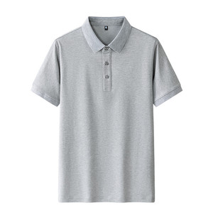 Polo Shirt Short Sleeve Solid Color Polyester Corporate Uniform Daily Wear - Product Image 3