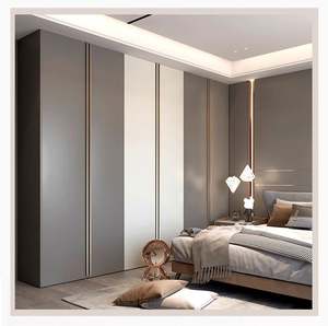 SANTOPOVA Customizable Modern Bedroom Furniture Hanging Rod and <b>Drawer</b> <b>Storage</b> Wardrobe Cloth Organizer - Product Image 2