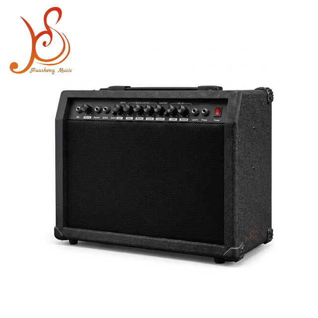 HUASHENGHigh Quality Wholesale China Factory Hot Sale 40 Watt Acoustic Guitar Speaker Electric Bass Guitar Amplifier