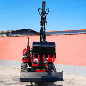 Agricultural Crawler Tractors Mini Crawler Garden Tractor Excavator Crawler Tractor for Orchard Rotary Tiller <b>Cultivator</b> - Product Image 3