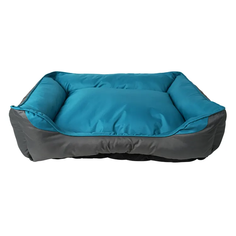 2022 Designer wasserfeste Oxford Haustier betten Zubehör Soft Travel Outdoor Bett für Hunde Boucle Hunde bett