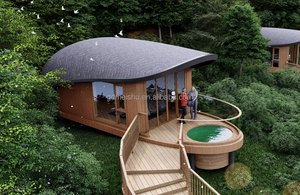 Casa en <span class=keywords><strong>el</strong></span> Árbol de Lujo con Estructura de Aluminio y Pared de Vidrio Impermeable para Experiencias en Resorts Forestales, con Baño o para Uso en Hoteles/Villas - Product Image 3
