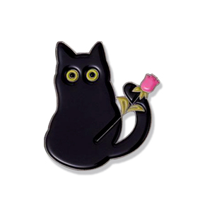 Épingles à revers en émail dur personnalisées avec des animaux mignons, badges en métal, écologiques, plaqués argent, logo personnalisé, cadeaux promotionnels d'entreprise - Product Image 3