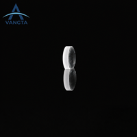 Lentille optique à bord coupé sur mesure, lentille en verre polie pour les systèmes d'imagerie et d'instruments optiques