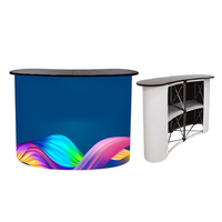Nouveau Design Exposition Portable Affichage Toile de Fond Stand Table Pop Up Comptoir pour Promotion