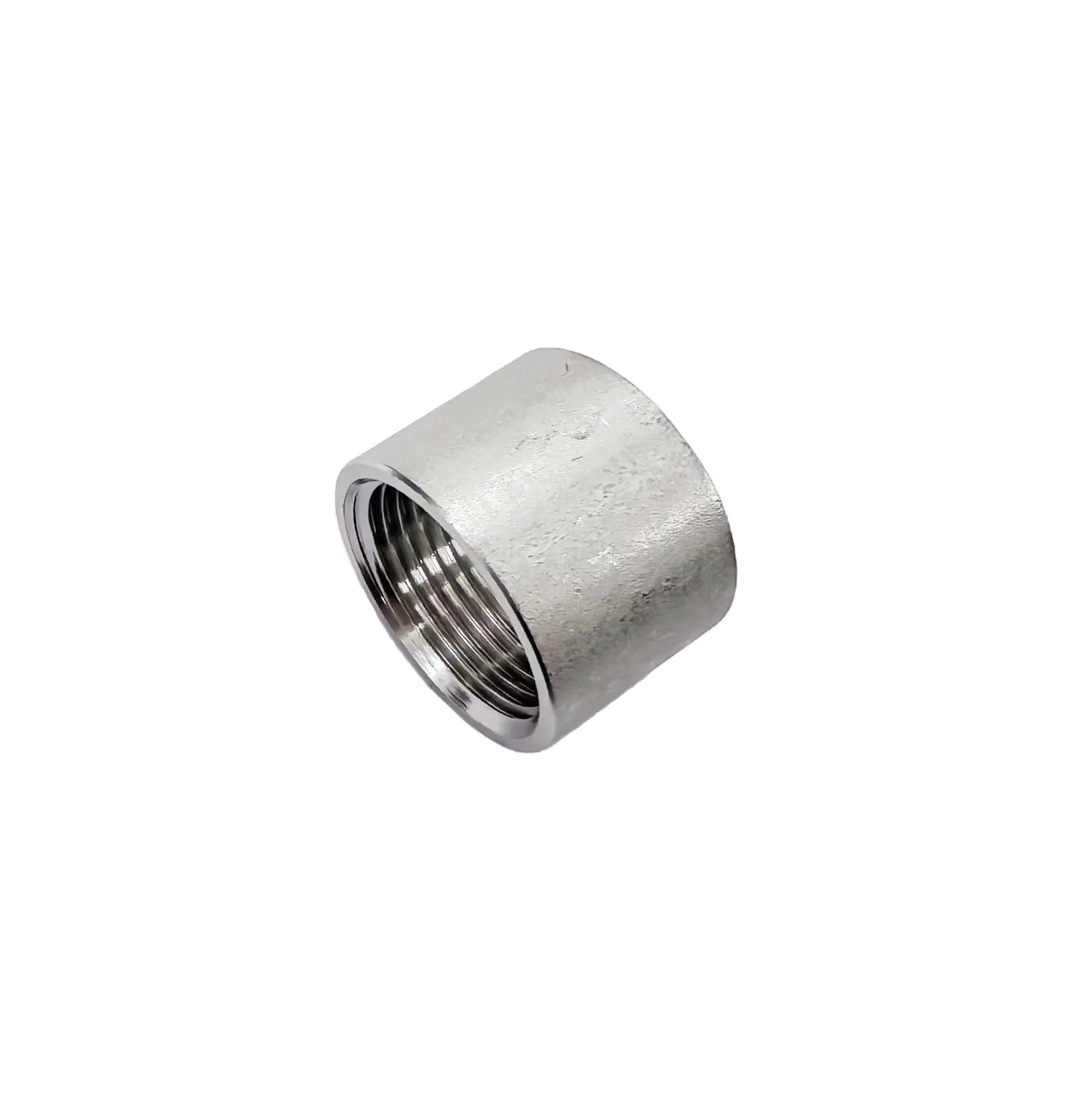 304 Stainless Steel Half Socket Application for Oil with BSP Standard Casting Technics BSPT Thread