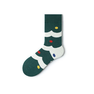 Chaussettes de Noël personnalisées en coton pour adultes, chaussettes de sport pour femmes, lot de chaussettes en vrac, idée cadeau, chaussettes de Noël sportives - Product Image 3
