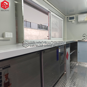 Trailer nhượng bộ cao cấp với thanh sinh tố và thiết lập nhà bếp đầy đủ cho thức ăn đường phố và phục vụ - Product Image 5