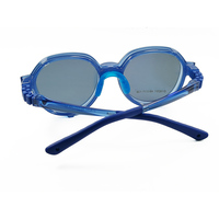 Lunettes de soleil polarisées à clip magnétique TR90 pliables avec charnière courbée, pour visages en forme de losange, unisexe, 18251