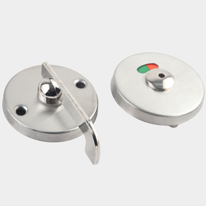 304 Stainless Steel Indicator Lock Thickened Privacy Latch for Public <b>Toilet</b> Restroom Bathroom Partition <b>Door</b> - Product Image 1