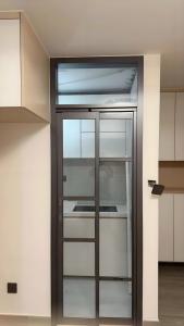 Nhà Máy bán hàng trực tiếp PD PT cửa 2 tấm nhôm nội thất nhà bếp phòng tắm nhà vệ sinh gấp Slide & Swing cửa - Product Image 4