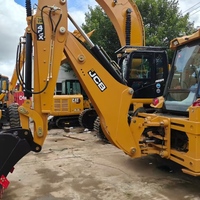 JCB 4CX Produsen 4x4 Back Hoe Loader Retroexcavadora China Wheel Mini Excavator Backhoe Loader 2023 Harga Murah Laris Manis