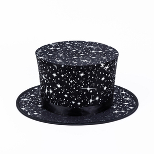 Cappello a cilindro pieghevole trucchi magici stella cappello a cilindro pieghevole con espediente trucco magico Costume accessorio scena scena mago - Product Image 5