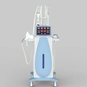 2024 mais novo corpo em forma de máquina de emagrecimento com 5 alças vácuo + forma + rolo + sistema Rf + LED/Vela V9