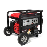 YHS 2kW 3kW 4kW 7kW 10kW 110V 220V 380V Tragbarer Stromwechselrichter Generator Diesel-Generatoren mit Rädern für Zuhause