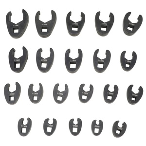 21 Piece Metric crowfoot cờ lê đặt 1/2 inch và 3/8 inch Kích thước ổ đĩa 8mm-32mm Cr-Mo bùng NUT - Product Image 2