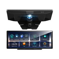 4K WIFI ADAS GPS Carplay & Android Auto 11.3 inci, kamera dasbor mobil perekam Video Rekam Loop aplikasi ponsel