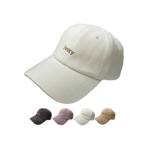 批发户外运动棒球帽定制刺绣标志可调尺寸可洗无结构爸爸帽 - Product Image 5