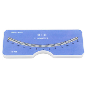เครื่องวัดมุมเอียง Haccuray Clinometer 30-0-30 องศา ทำจากพลาสติก สำหรับวัดมุมกระดูกสันหลัง รุ่น Hg-165 - Product Image 3