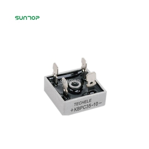 <span class=keywords><strong>Pont</strong></span> redresseur SUNTOP <span class=keywords><strong>KBPC3510</strong></span>, redresseur monophasé 35A 1000V - Product Image 1
