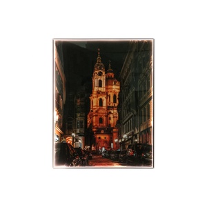 Décoration de chambre à coucher moderne JZ, peinture de paysage urbain, impression UV, affiche lumineuse, œuvre d'<span class=keywords><strong>art</strong></span> sur toile, <span class=keywords><strong>art</strong></span> mural abstrait grand format à LED - Product Image 1