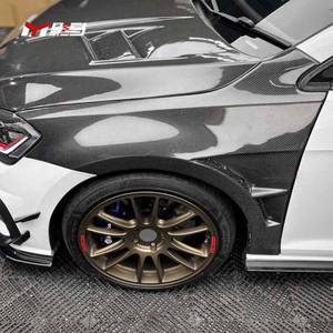 Parafanghi con Prese d'Aria Laterali Anteriori in Fibra di Carbonio per <span class=keywords><strong>Volkswagen</strong></span> Mk7.5 <span class=keywords><strong>Golf</strong></span> 7 Mk7 Gti <span class=keywords><strong>R</strong></span> - Product Image 3