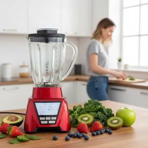 Licuadora Multiusos <span class=keywords><strong>Beauty</strong></span> <span class=keywords><strong>Blender</strong></span>, Licuadora Eléctrica de Velocidad Variable, Jarra de Vidrio de 2.2L, Trituradora de Hielo, Uso Doméstico, Hotelero y Comercial - Product Image 5