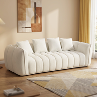 Canapé-lit modulaire Chesterfield convertible, mousse haute densité, une place, design moderne pour salon