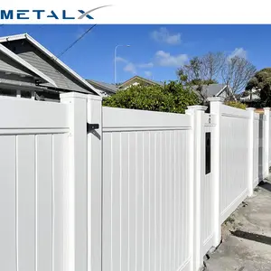 High Quality 100% Virgin Material Pvc Fence Panels And Poles 6ft. H X8ft. W Vinyl Pvc Plastic Privacy Fence