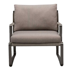 Conjunto de sofás de jardín para exteriores con estructura de aluminio, impermeable, diseño moderno minimalista en forma de L para patio o balcón. - Product Image 5