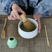 BAMBUS Vente Chaude Cérémonie Colorée Porcelaine Petit Bol En Céramique Chawan Avec Passoire À Thé