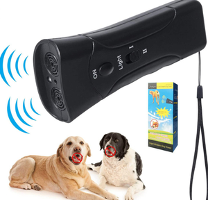 Ultrasonic Bark Arrester Anti <b>Dog</b> Barking Device Rechargeable <b>Dog</b> Repellent LED <b>Light</b> Portable <b>Dog</b> Barking Control Device - Product Image 3