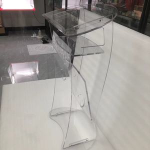 Rõ ràng Acrylic <span class=keywords><strong>lucite</strong></span> Bục Giảng Bục Giảng - Product Image 6