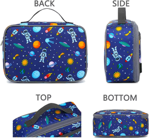 Conception de modèle personnalisé Boîte à lunch isolée de luxe à la mode Mini sac isotherme Portable <span class=keywords><strong>Kit</strong></span> fourre-tout thermique pour les boîtes de conserve scolaires - Product Image 6