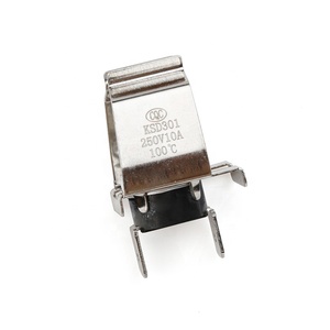Thermostat en métal KSD301, pince de tuyau, clip, interrupteur thermique à <span class=keywords><strong>action</strong></span> rapide, normalement fermé, 250V 16A pour chaudière, poêle murale - Product Image 5