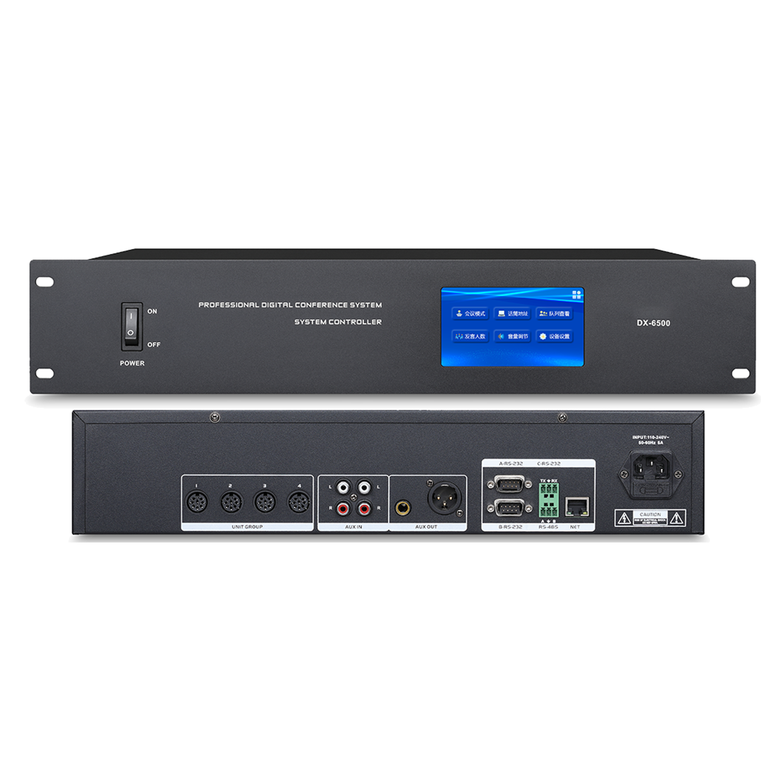 Nero / Controller per Conferenze con Tracciamento Video e Schermo Touch Digitale