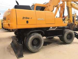 Excavadora de ruedas Hyundai 210W-7/60W-7 usada con descuento para construcción de carreteras - Product Image 3