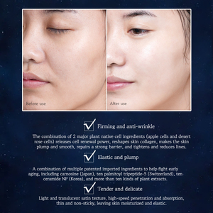 Set de Cuidado Facial Antiarrugas O'ROLA Blue Radiance, Péptidos de Colágeno, Reafirmante e Hidratante, Kit de 3 Pasos, OEM Personalizado - Product Image 5