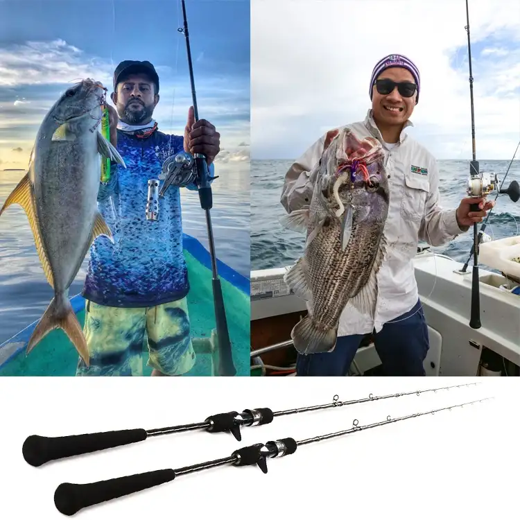 Oem customized carbon toray carbon oceanus 198 boat saltwater obsession slow pitch jigging medium heavy fishing lure rods