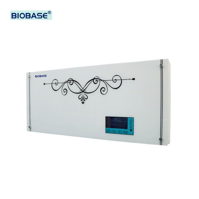 BIOBASE HotSell Stérilisateur d'air UV BK-B-800 mural avec fonction de synchronisation de l'utilisation cumulative de la lampe UV pour le laboratoire