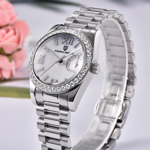 Montres pour femmes PAGANI DESIGN 1776, mode, sport, quartz, date, <span class=keywords><strong>montre</strong></span> simple pour femmes, verre saphir AR, <span class=keywords><strong>étanche</strong></span> 100 m - Product Image 4