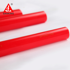 Flowcolour UPVC rosso tubo 63mm acquario <span class=keywords><strong>PVC</strong></span> tubo di alimentazione <span class=keywords><strong>acqua</strong></span> raccordi connettore tubo - Product Image 5