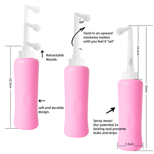 LSCOLO Bouteille périnéale pour soins périnéaux post-partum-Kit de bain de voyage pour bébé, nettoyant pour maman après la <span class=keywords><strong>naissance</strong></span>-Portable - Product Image 3