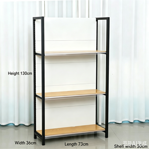 Étagères de présentation métalliques double face robustes JCL, capacité 50 kg/étagère, prix de gros usine pour hôpitaux et supermarchés - Product Image 5
