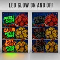 Enseigne publicitaire LED néon personnalisée 60x90cm, à suspendre au mur, avec prise secteur, éclairage LED néon, enseigne lumineuse pour affichage commercial