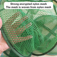 Haute qualité 480g 127cm Nylon maille filet de pêche panier pliant crabe Cage filets de pêche homard Aquaculture piège