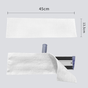 Microfiber <b>Mop</b> Head 45x13.5cm Reusable Rectangular Cleaning Cloth for <b>Flat</b> <b>Mop</b> - Product Image 1