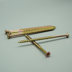 Vis de <span class=keywords><strong>volet</strong></span> de plantation en zinc galvanisé résistant à la corrosion, fixation haute résistance pour volets en <span class=keywords><strong>PVC</strong></span>, <span class=keywords><strong>quincaillerie</strong></span> de fenêtre, design moderne - Product Image 1